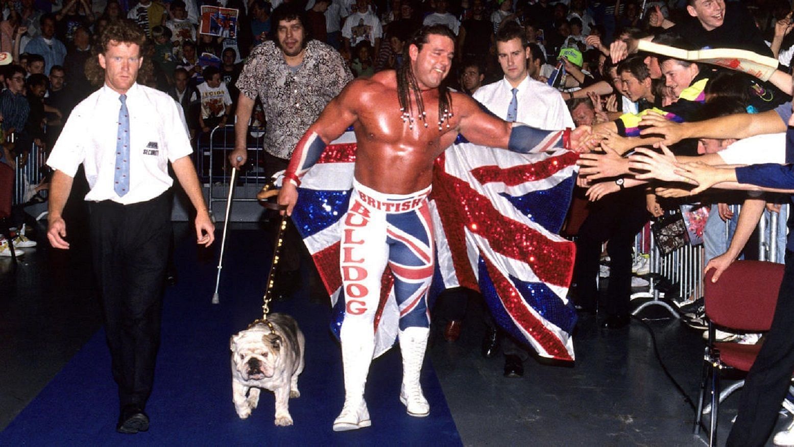 The British Bulldog during his prime in WWE (then WWF)