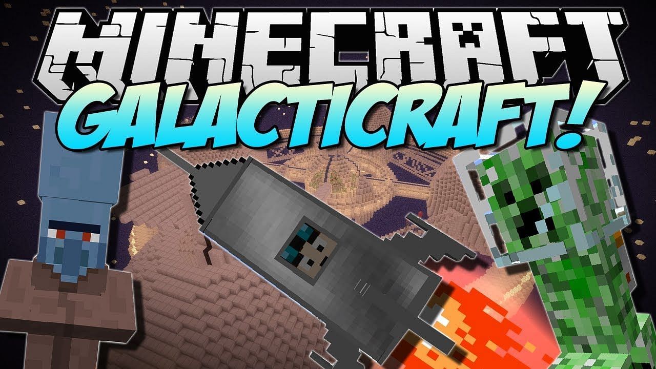 Galacticraft is one of the best mods (Image via 9Minecraft)