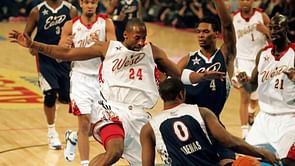 Video: Throwback clip shows Gilbert Arenas chickening out of crossing Kobe Bryant after claiming to do so earlier