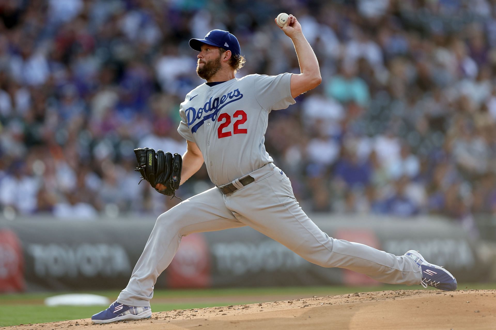 Clayton Kershaw is a top ten favorite to win the NL Cy Young award.