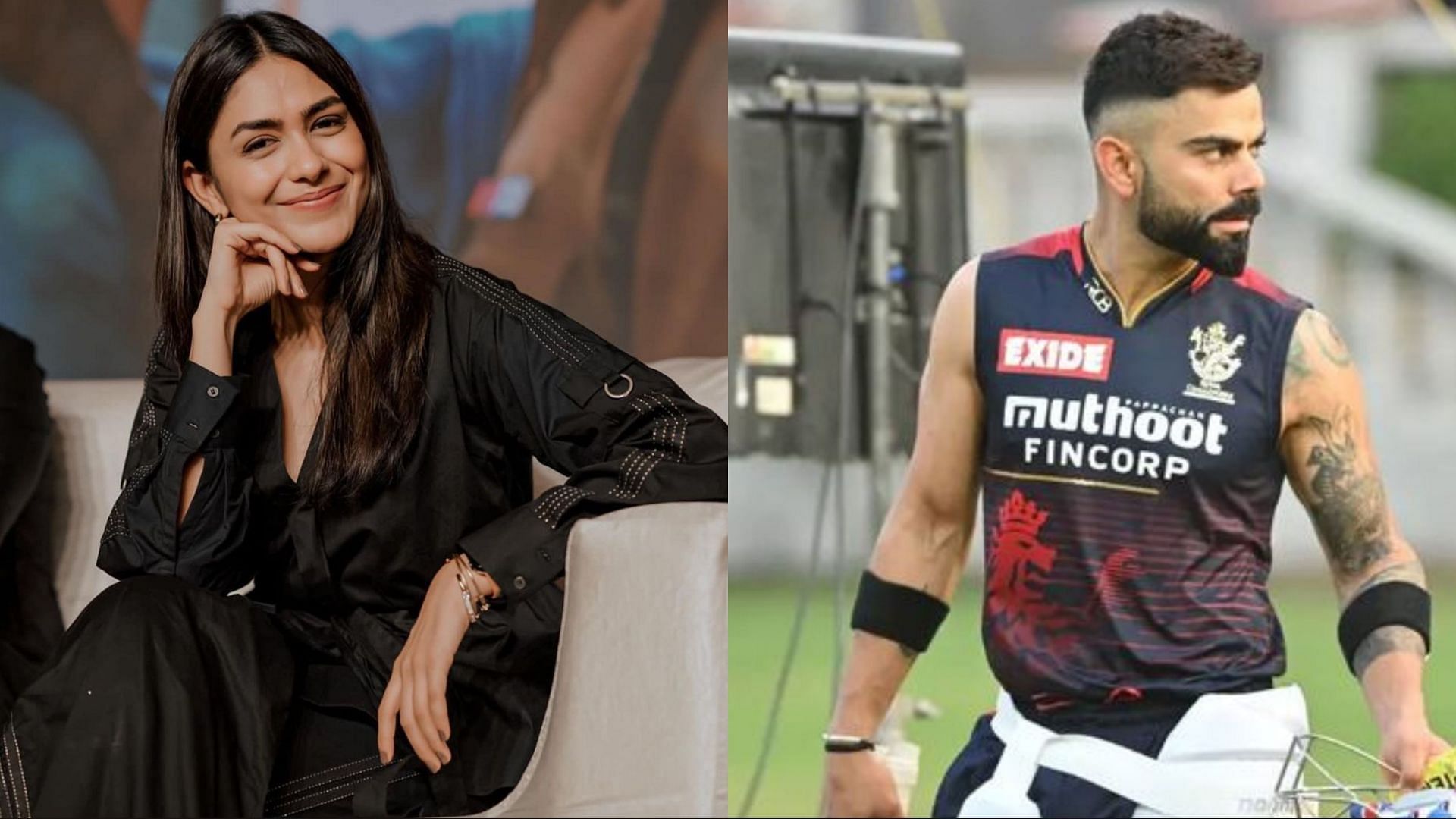 Mrunal Thakur once revealed that she was in love with Virat Kohli (Image Source: Instagram)