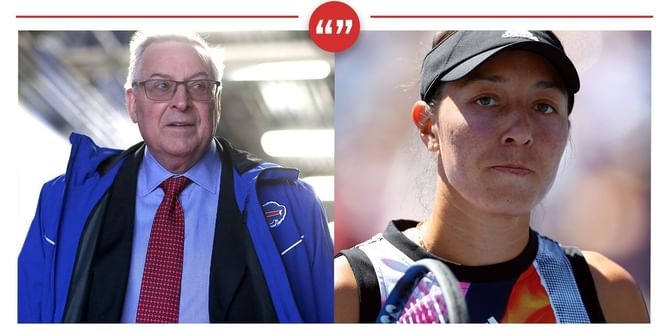 “I was more privileged than other people and I'm aware of that; I know that's maybe not the story people gravitate towards” - Jessica Pegula on everyone’s perception of her for coming from an affluent family