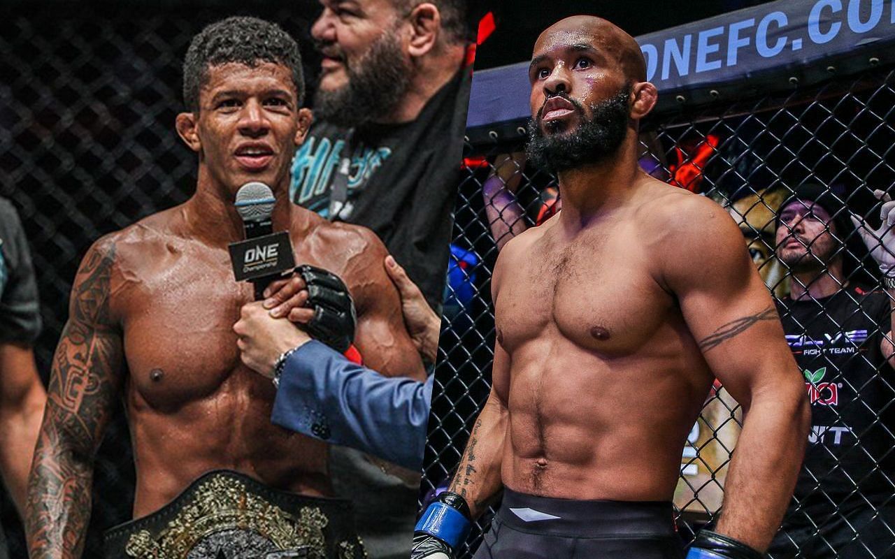 Adriano Moraes (left) and Demetrious Johnson (right) [Photo Credits: ONE Championship]