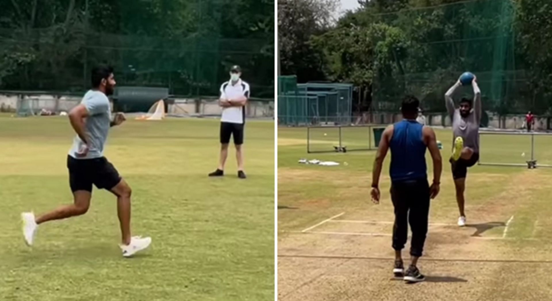 &quot;Recovery mode ON&quot;- Mumbai Indians reacted to the video. [Pic credits: @jaspritb1/Instagram (Screengrab)]