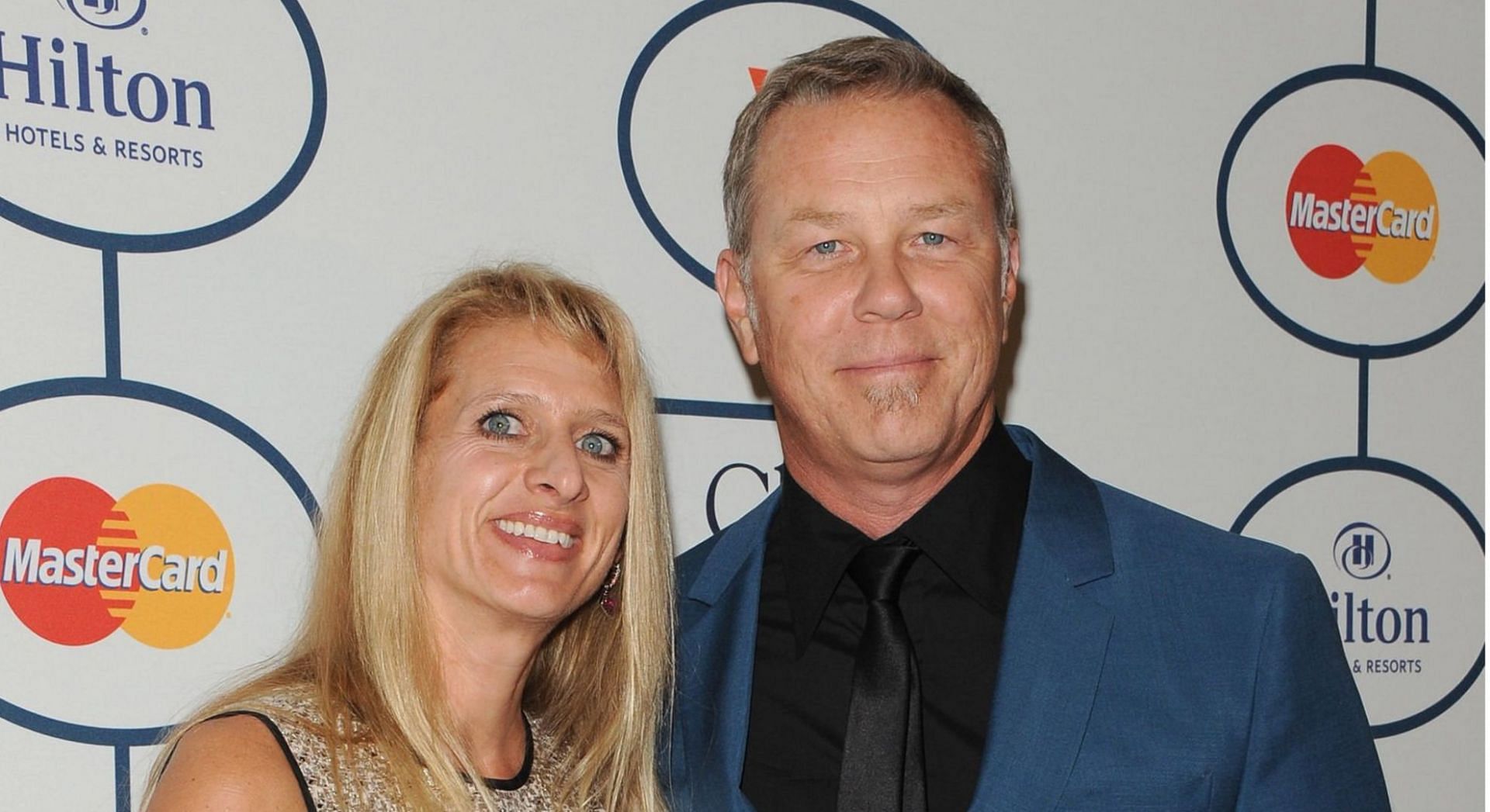 Metallica frontman James Hetfield has reportedly filed for divorce from his wife of 25 years Francesca Hetfield (Image via Getty Images)