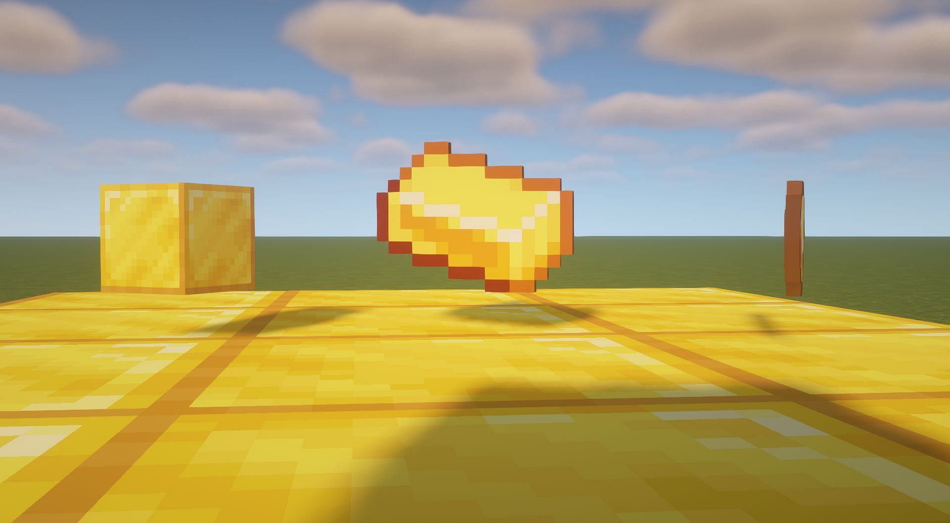 Gold can be used to craft the best food items in Minecraft 1.19 (Image via Mojang)