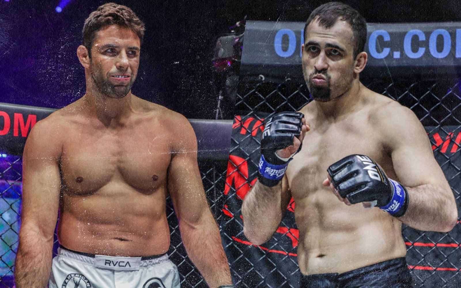 Marcus &#039;Buchecha&#039; Almeida (left) and Kirill Grishenko (right) [Photo Credit: ONE Championship]