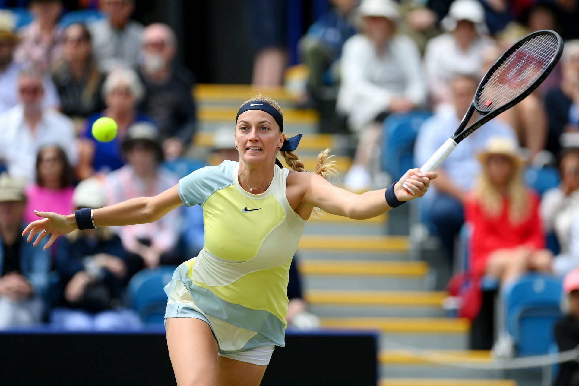 Kvitova will look to match her best performance here in Cincinnati.