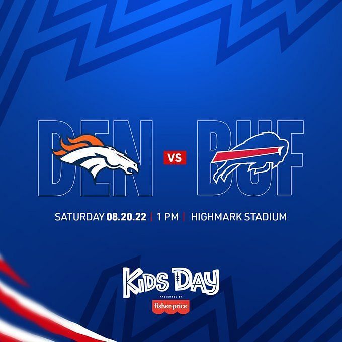 NFL Preseason: Buffalo Bills vs. Denver Broncos Tickets, 20th August