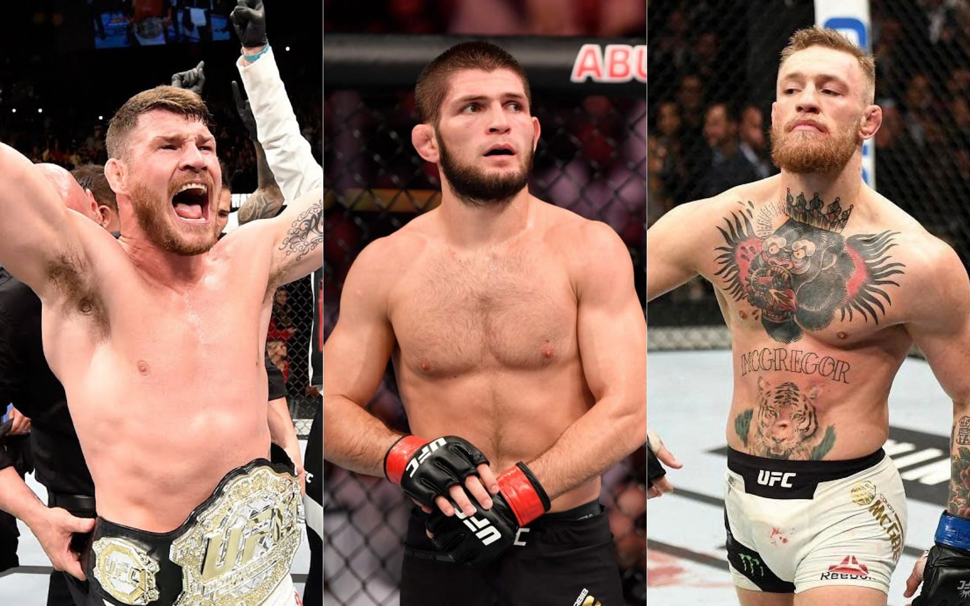 Michael Bisping, Khabib Nurmagomedov and Conor McGregor are amongst the best European fighters in UFC history