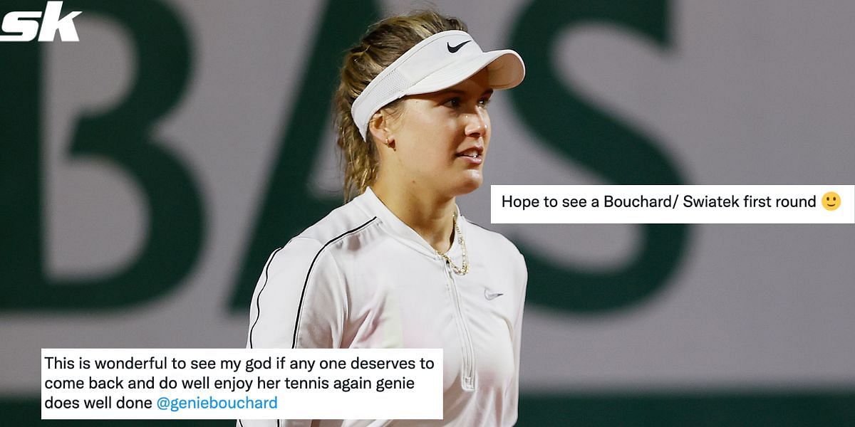 Eugenie Bouchard is into the second round of qualifying at the US Open