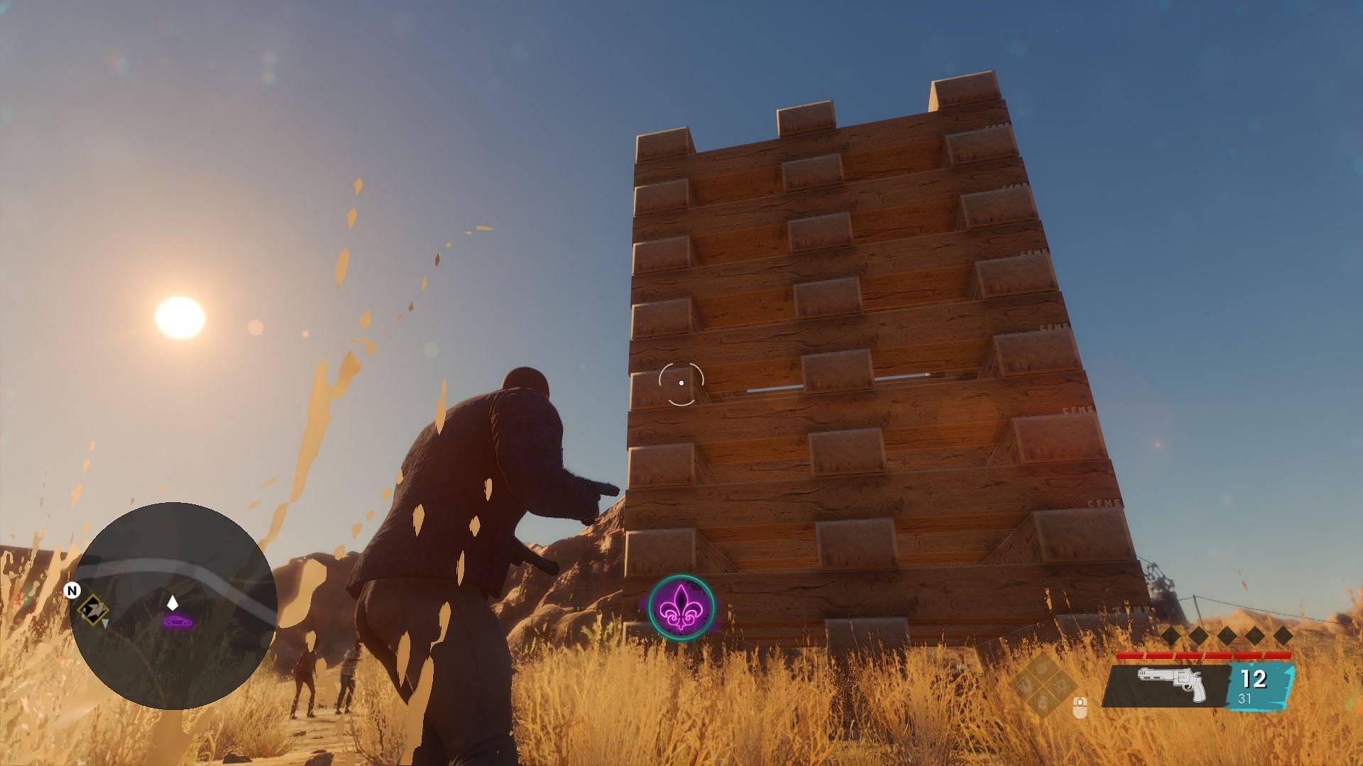 These are affected by the game&#039;s physics as well (Screenshot via Saints Row)