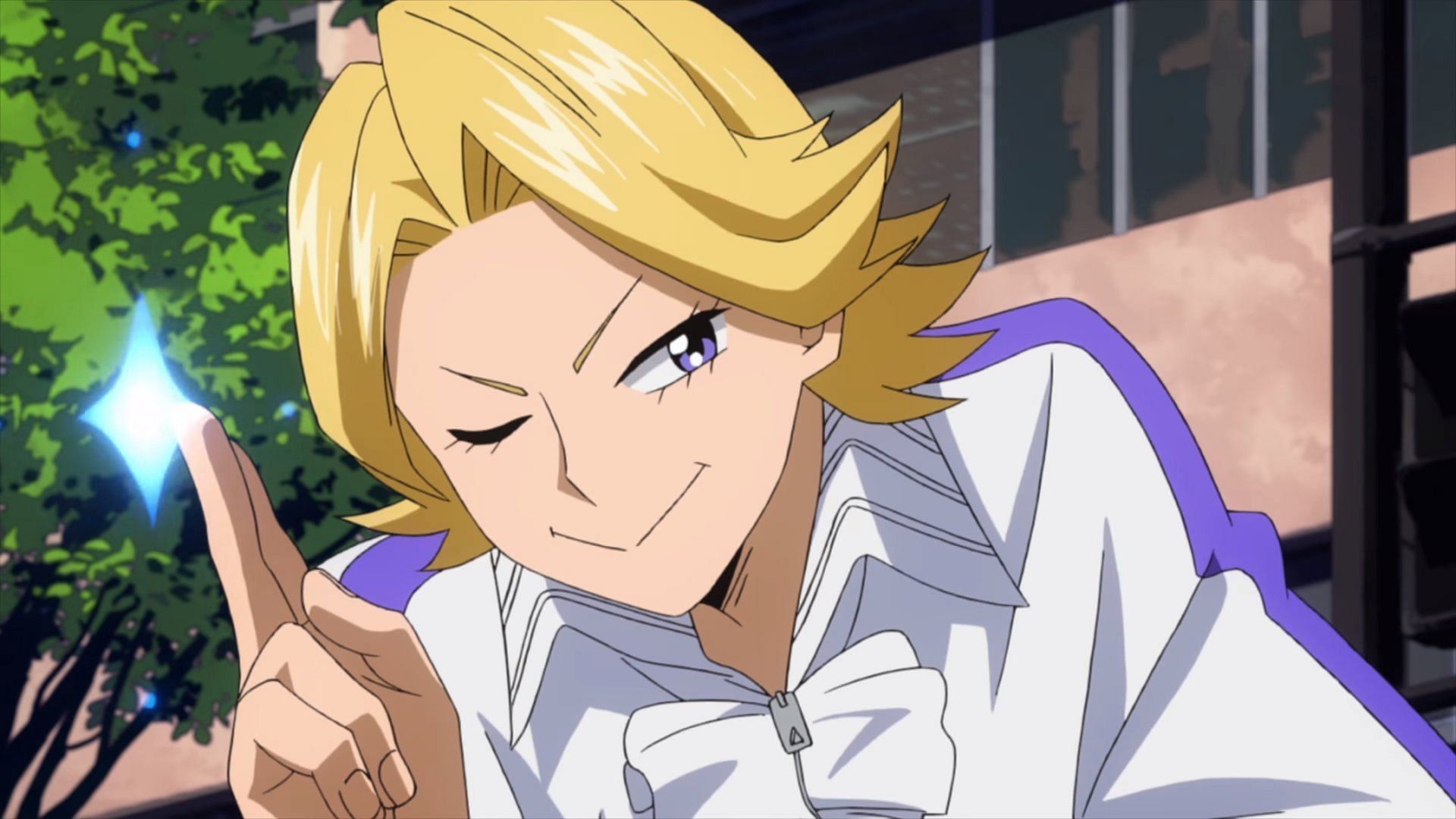 Aoyama as seen in My Hero Academia (Image via Studio Bones)