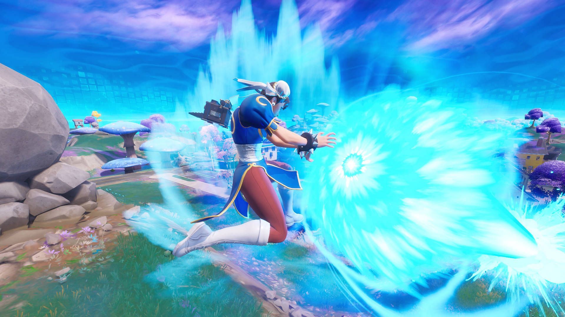 Two Dragon Ball Mythic items have been added to Fortnite Battle Royale with the latest update (Image via Epic Games)