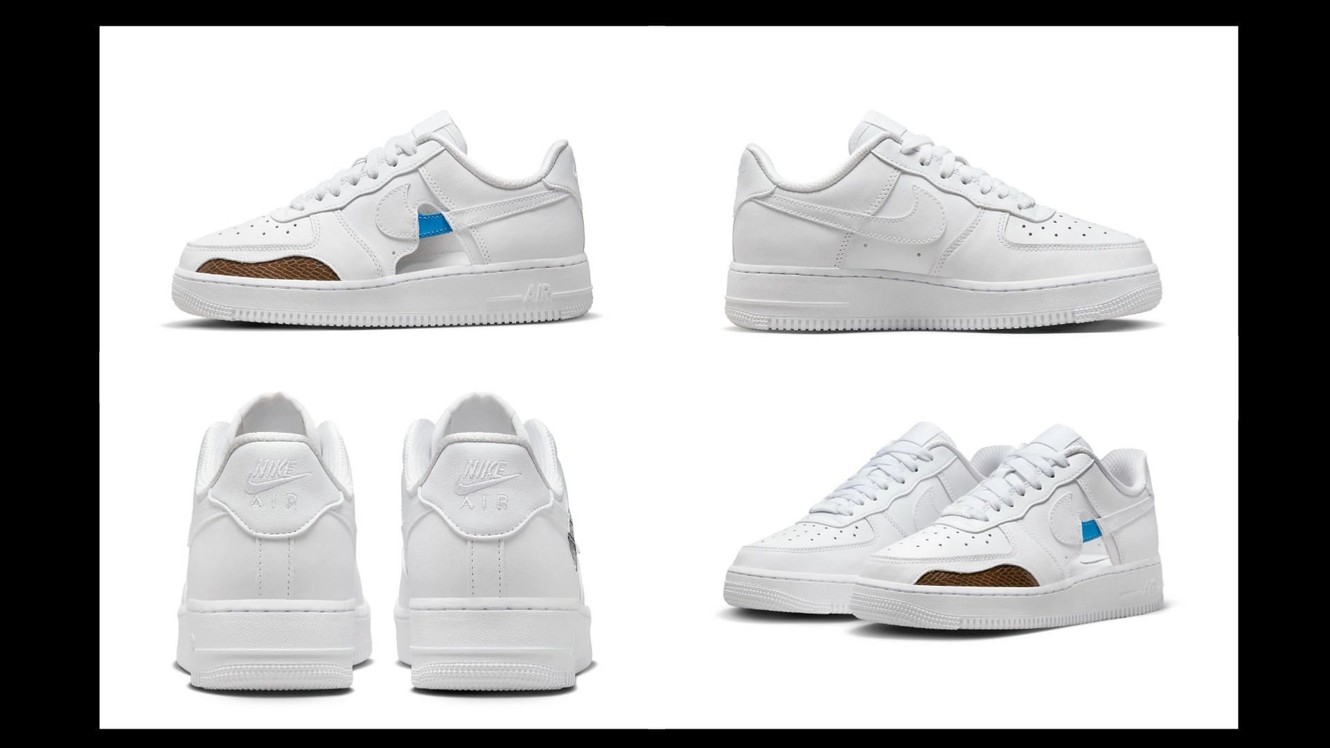 Upcoming Air Force 1 Low in cut out look Fall 2022 sneakers (Image via Sportskeeda)