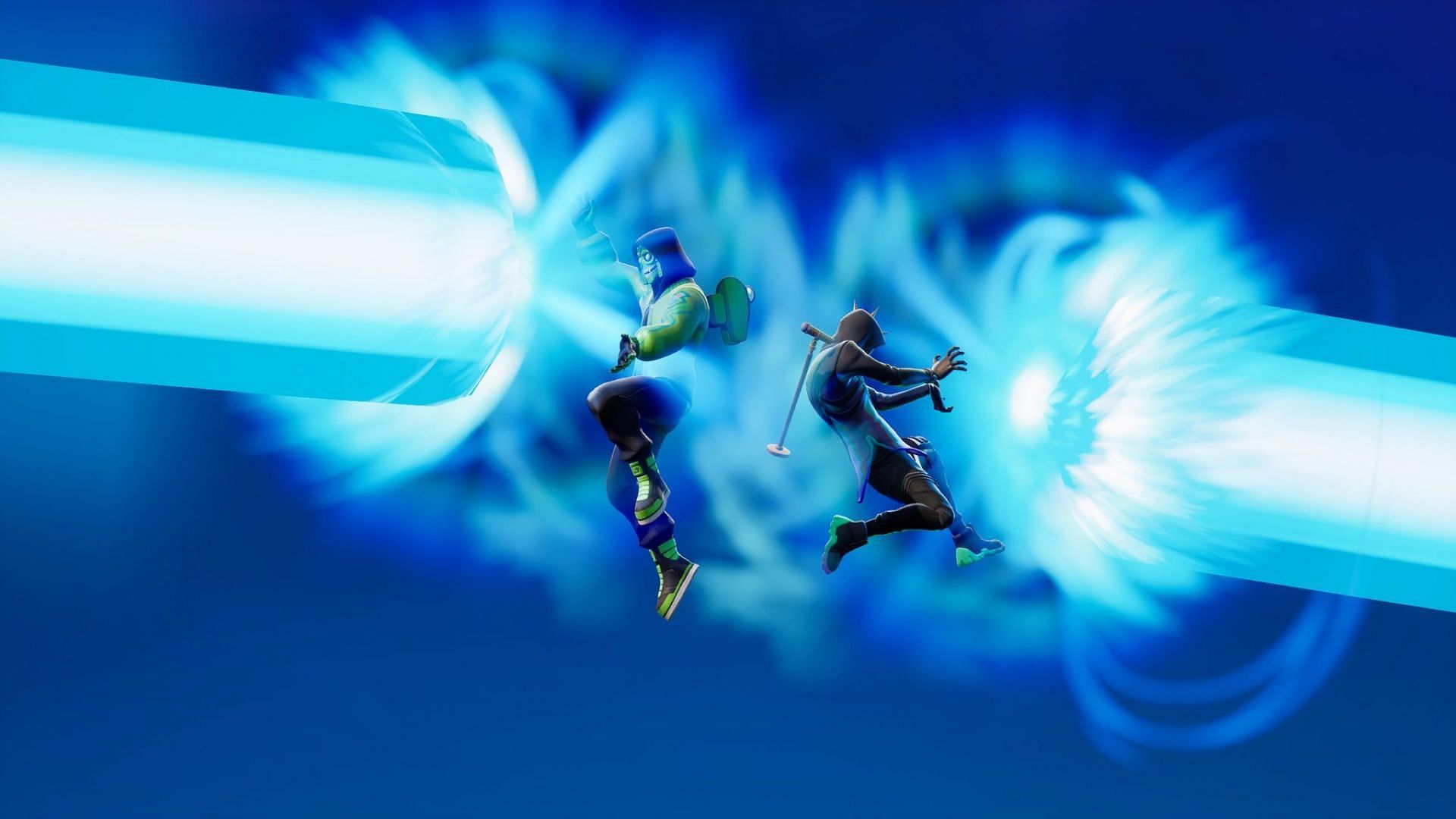 Kamehameha is perhaps the most overpowered mythic to be added in Fortnite (Image via Twitter/ShaneSh0ckz)