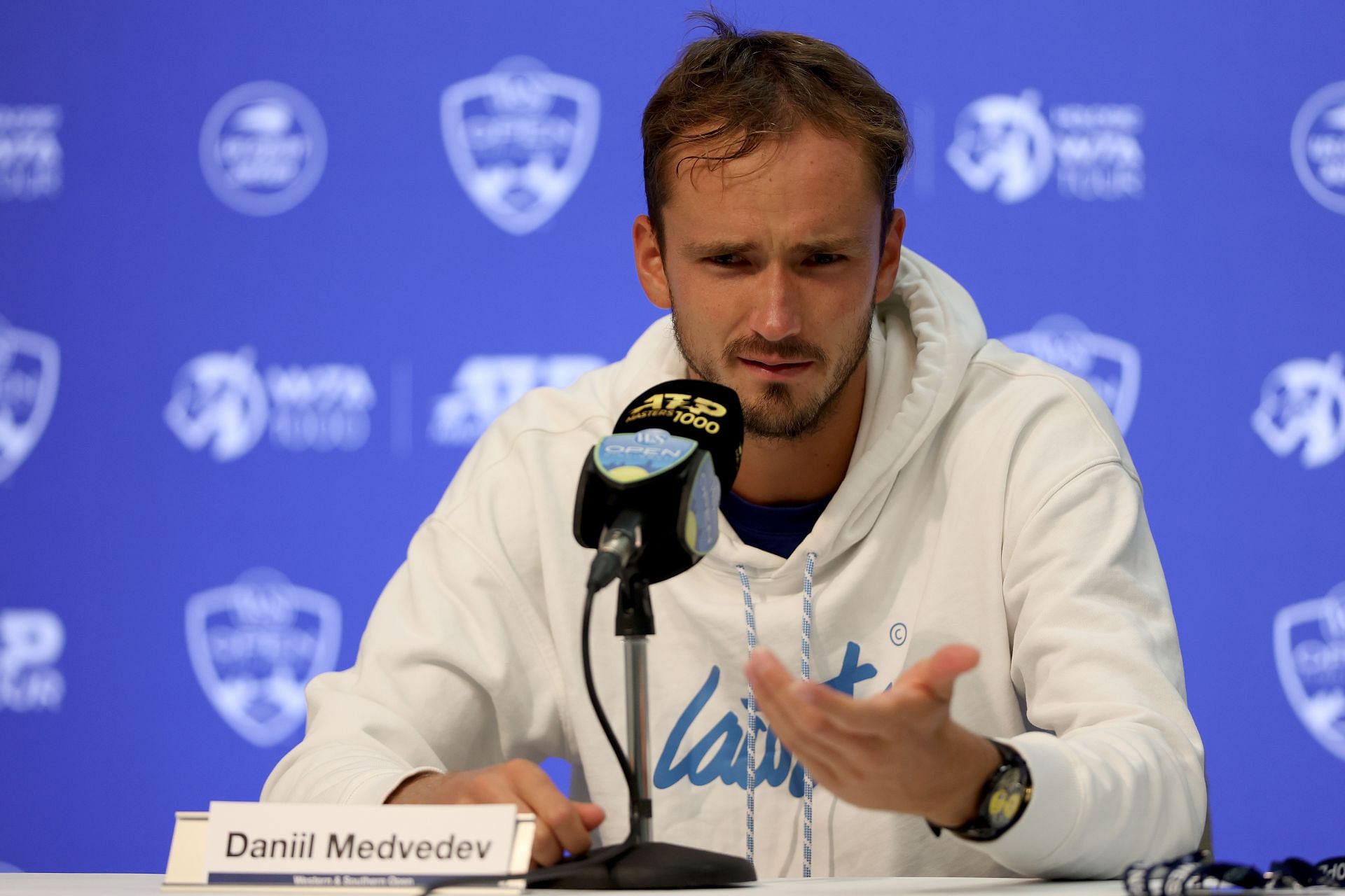 Daniil Medvedev at the Western &amp; Southern Open