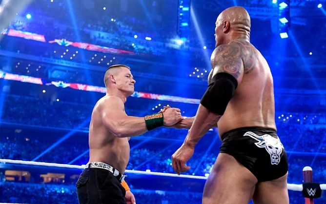Top Hollywood Veterans want a tag team match against The Rock and John Cena at WrestleMania 39