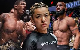 Itsuki Hirata throws out her pick for the Adriano Moraes vs. Demetrious Johnson rematch