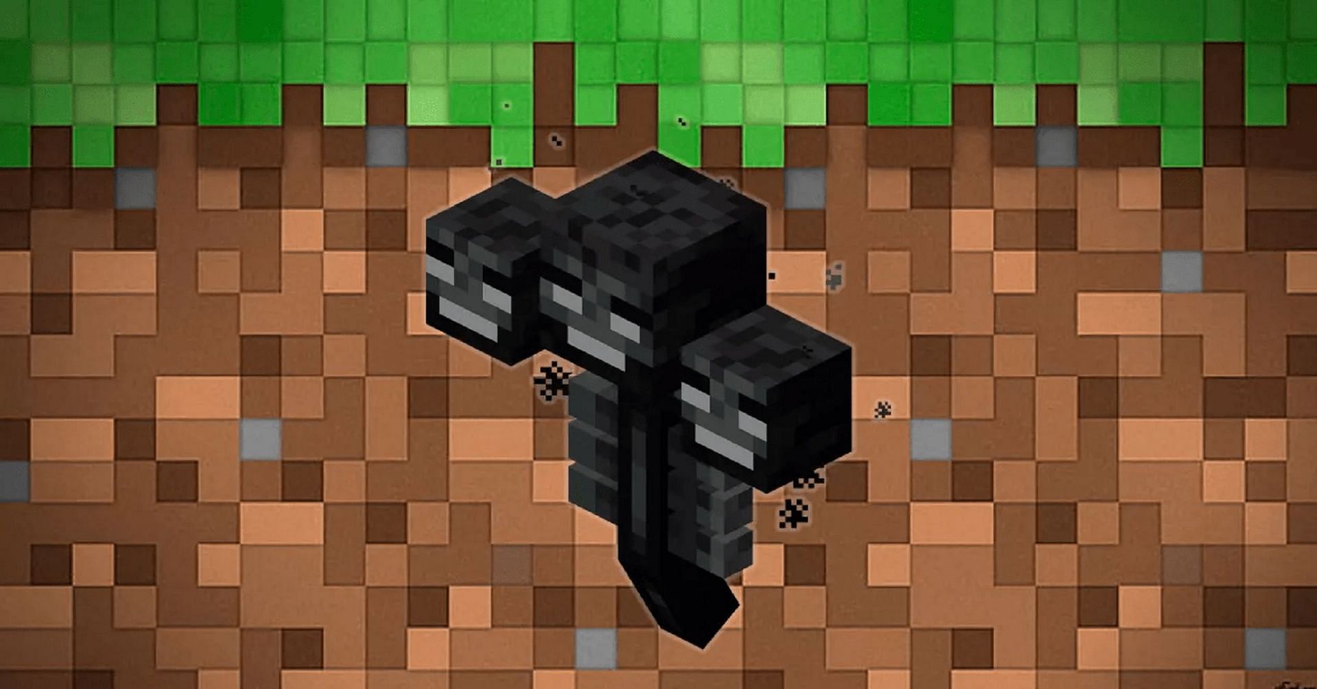 The Wither is an optional Minecraft boss (Image via Mojang)