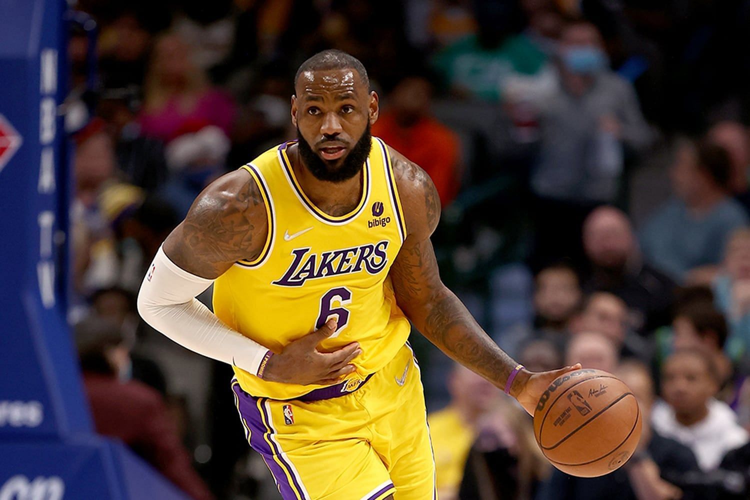 LeBron James and the LA Lakers may have to wait for next year&#039;s trade deadline to improve the roster. [Photo: Chat Sports]