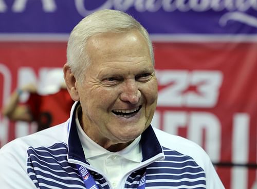 NBA legend Jerry West at 2022 NBA Summer League