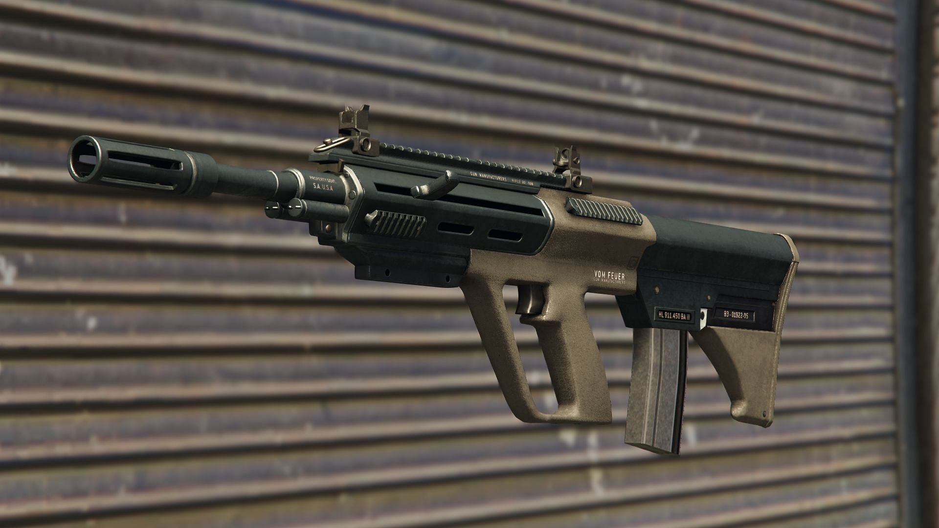 The Military Rifle (Image via Rockstar Games)