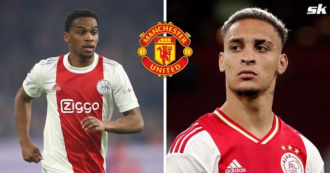 “It’s hard to communicate with him because of his English” – Jurrien Timber comments on speaking to Ajax teammate about Manchester United transfer