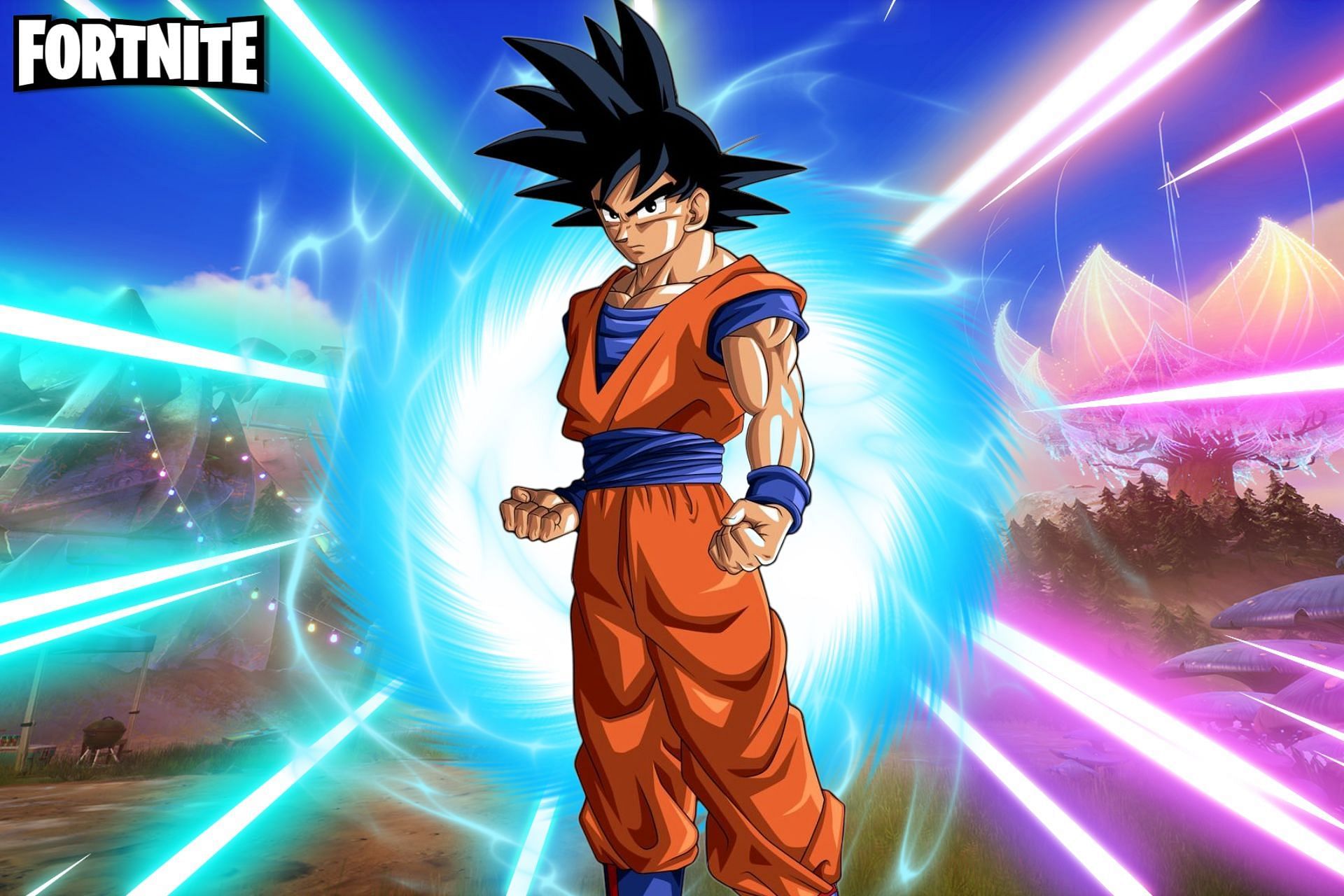 Goku is coming to Fortnite soon! (Image via Sportskeeda)