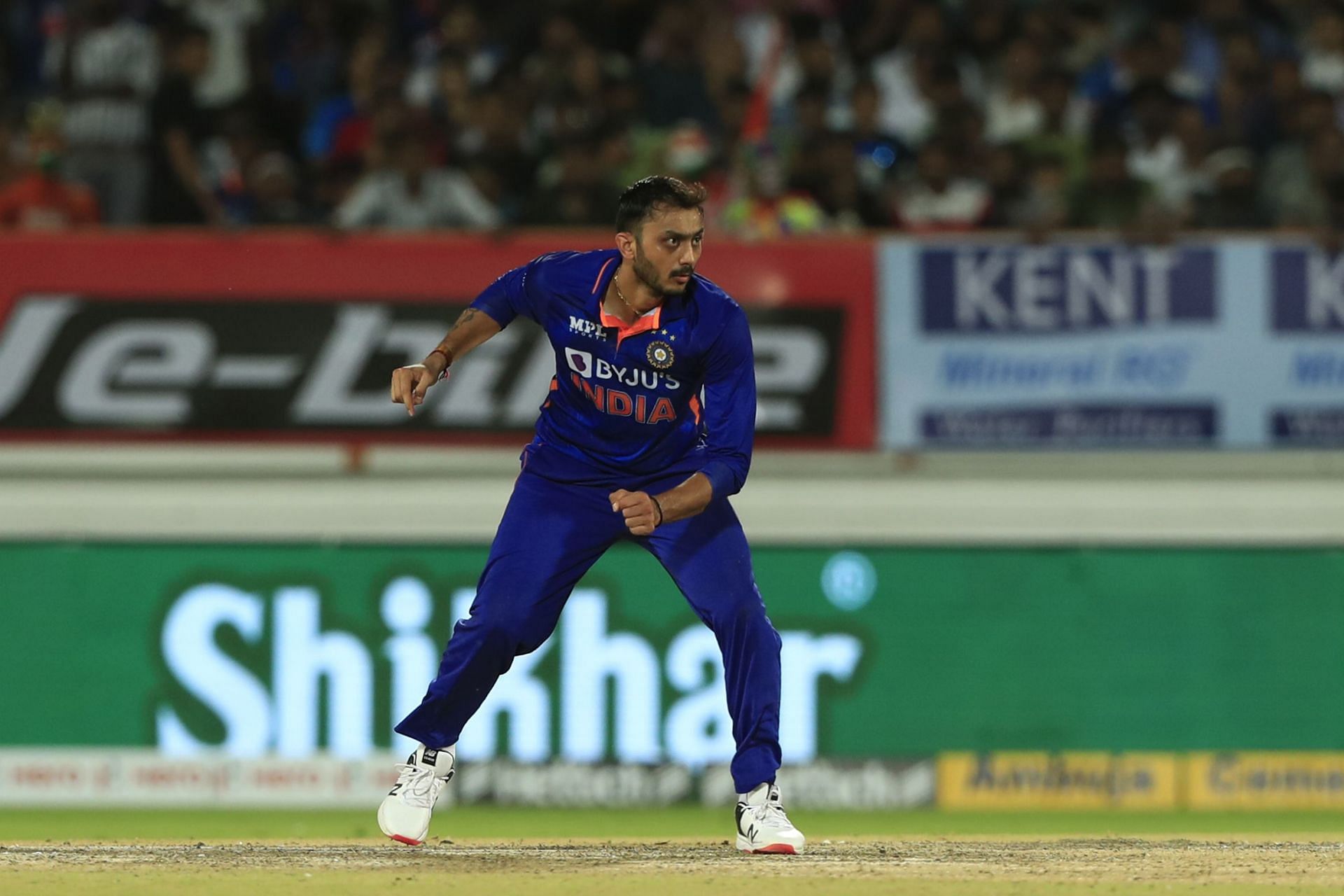 Axar Patel picked up five wickets in the last two T20Is against West Indies