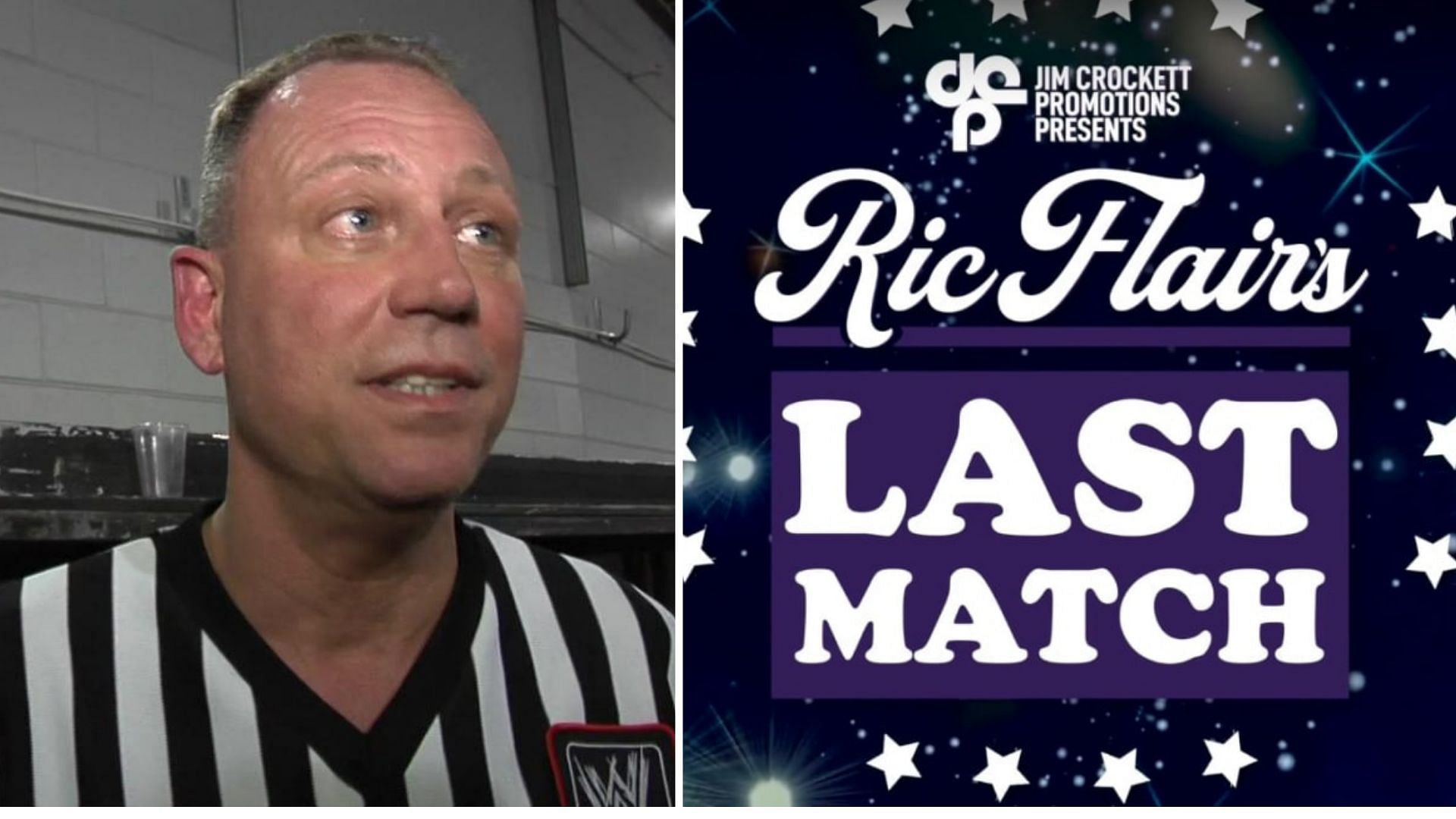 Mike Chioda will officiate Ric Flair&#039;s last match
