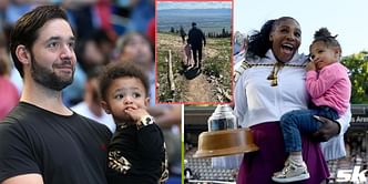 Serena Williams' husband Alexis Ohanian shares picture of daughter Olympia's first hiking trip