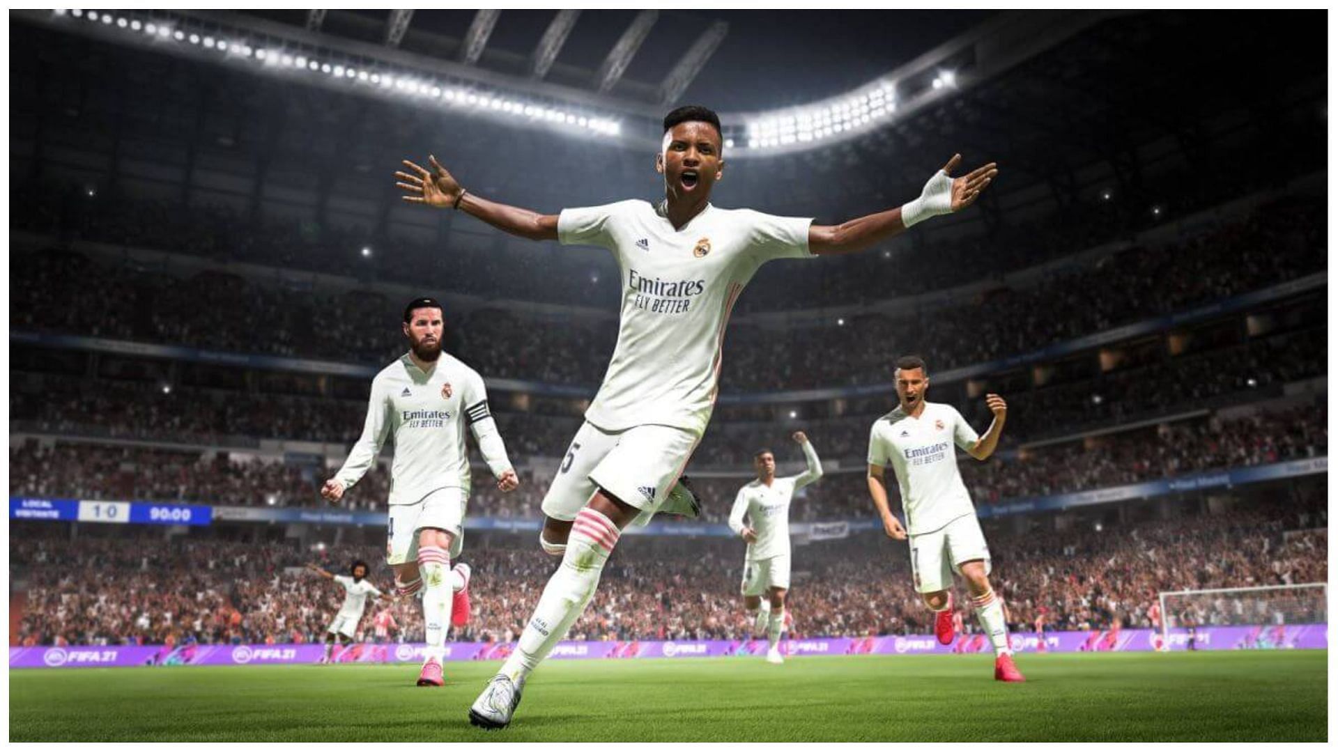 Youngsters like Rodrygo have started to realize their potential at Real Madrid (Image via EA Sports)