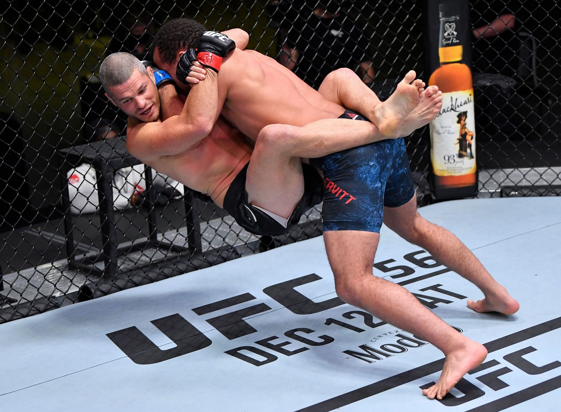 Jordan Leavitt debuted in the octagon with a bang when he slammed Matt Wiman unconscious