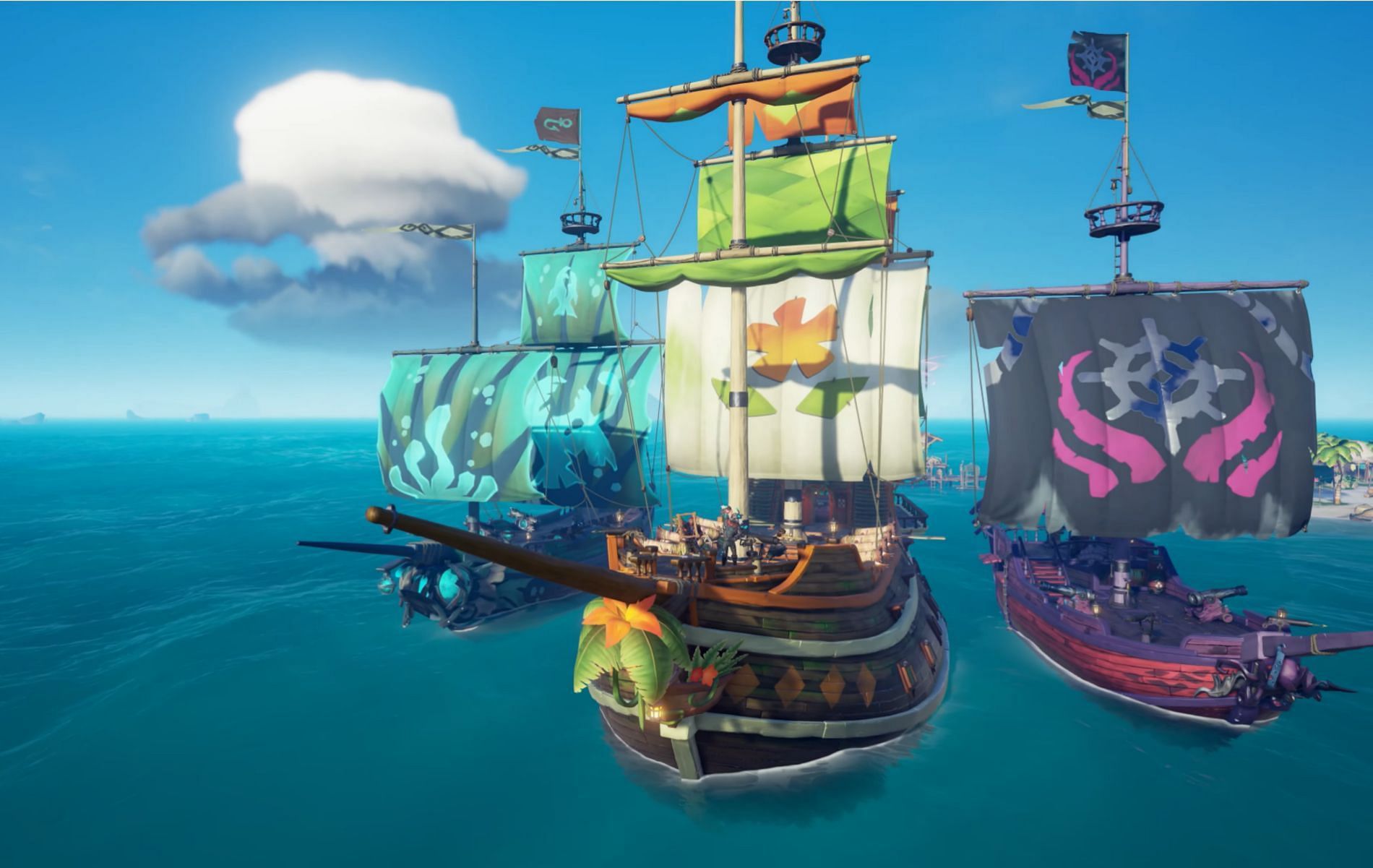 Sea of Thieves корабли