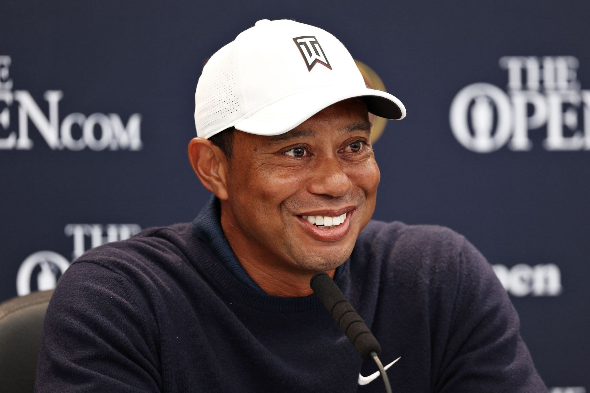 Tiger Woods at 150th Open - Previews (Image via Getty)