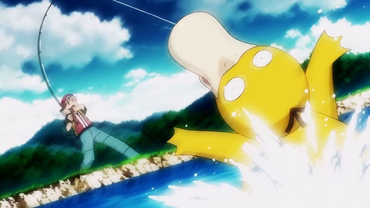 Psyduck as it appears in Pokemon Origins (Image via The Pokemon Company)