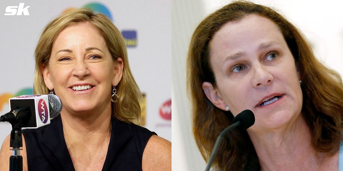 Chris Evert and Pam Shriver had a fun exchange on Twitter