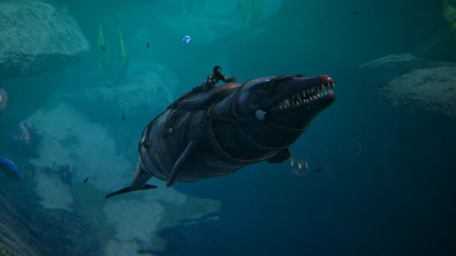 Domesticate a powerful undersea predator (Image via Studio Wildcard)