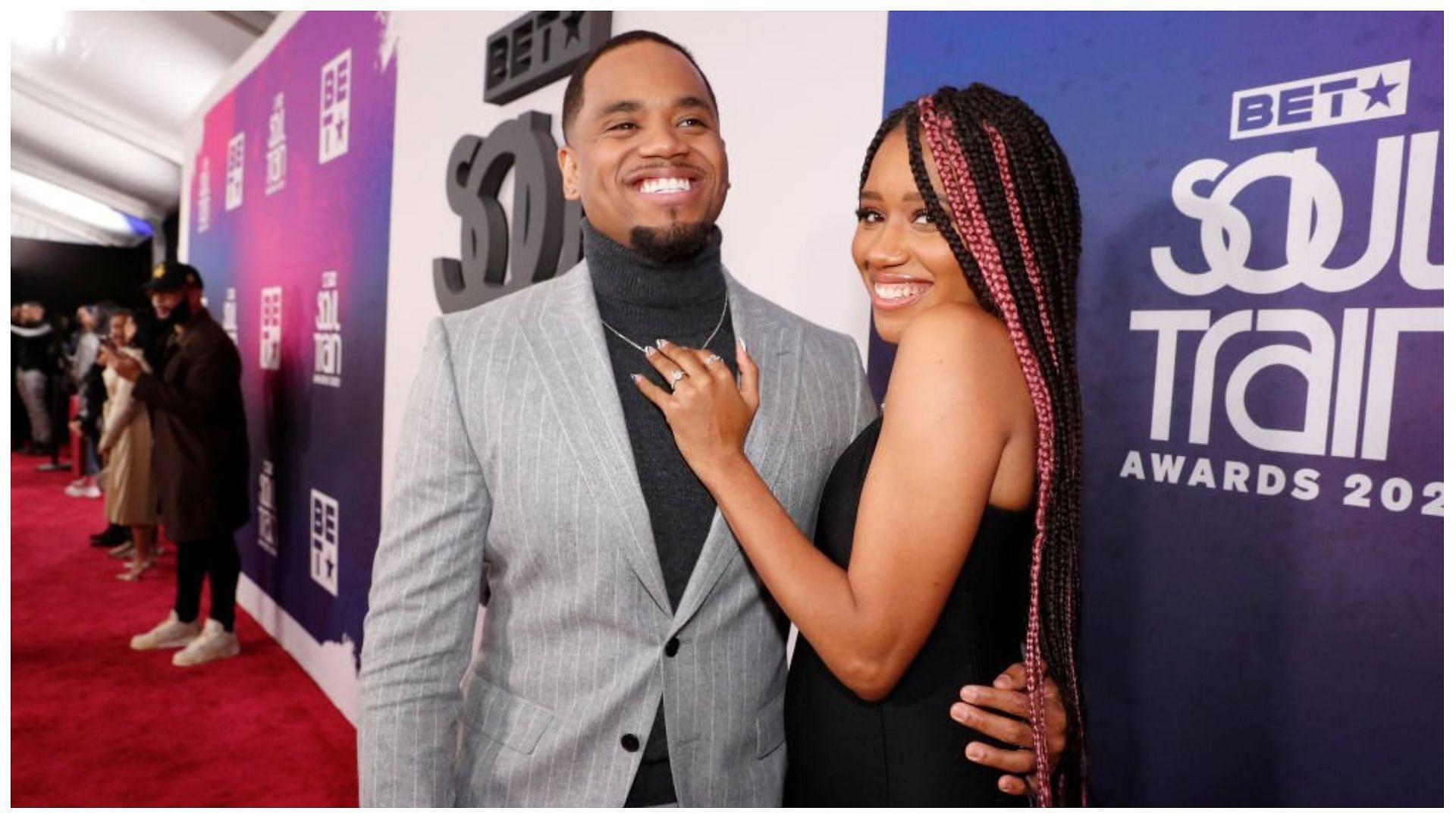 Tristan Wilds and Christina Hammond are all set to welcome another child (Image via Johnny Nunez/Getty Images)