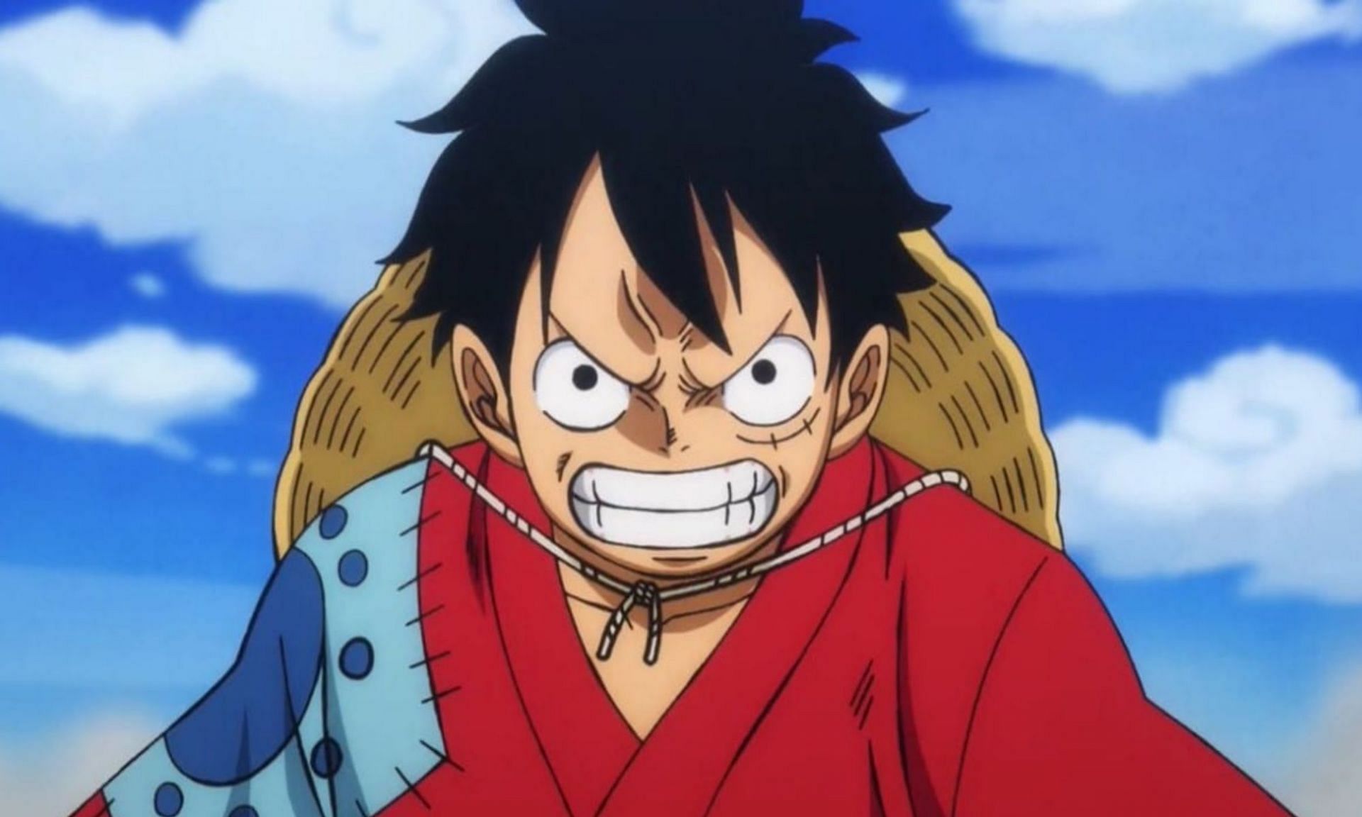 one piece luffy angry