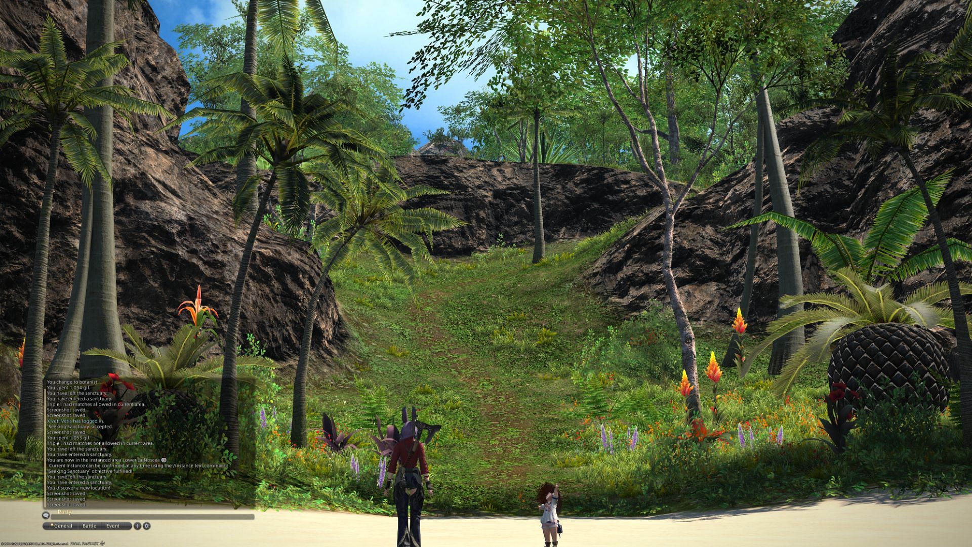 There&#039;s nothing wrong with a bit of casual downtime in FFXIV (Image via Square Enix)