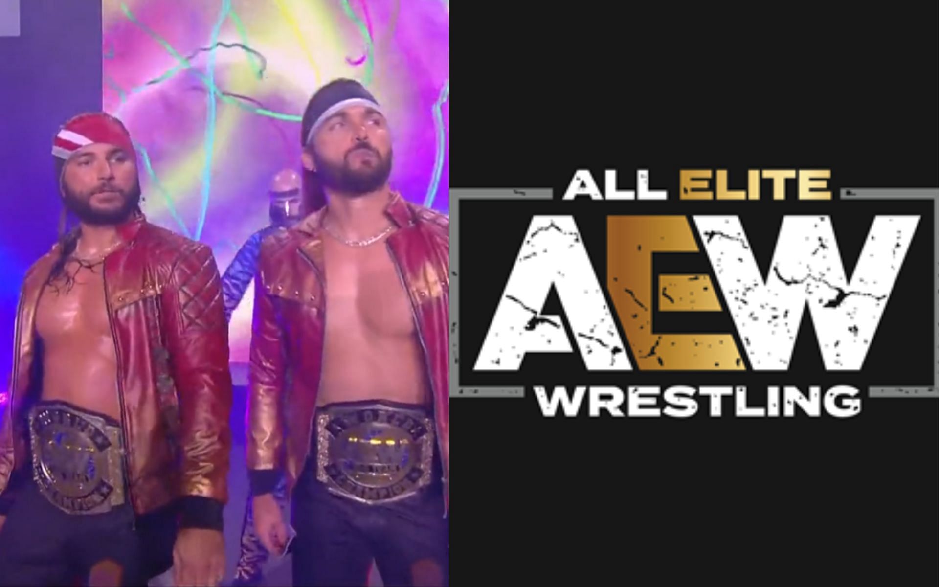 Two-time AEW World Tag Team Champions, The Young Bucks.