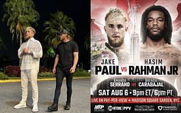 "I can't believe a social media star is scaring off the real boxers" - Logan Paul backs Jake Paul after canceled Hasim Rahman Jr. bout