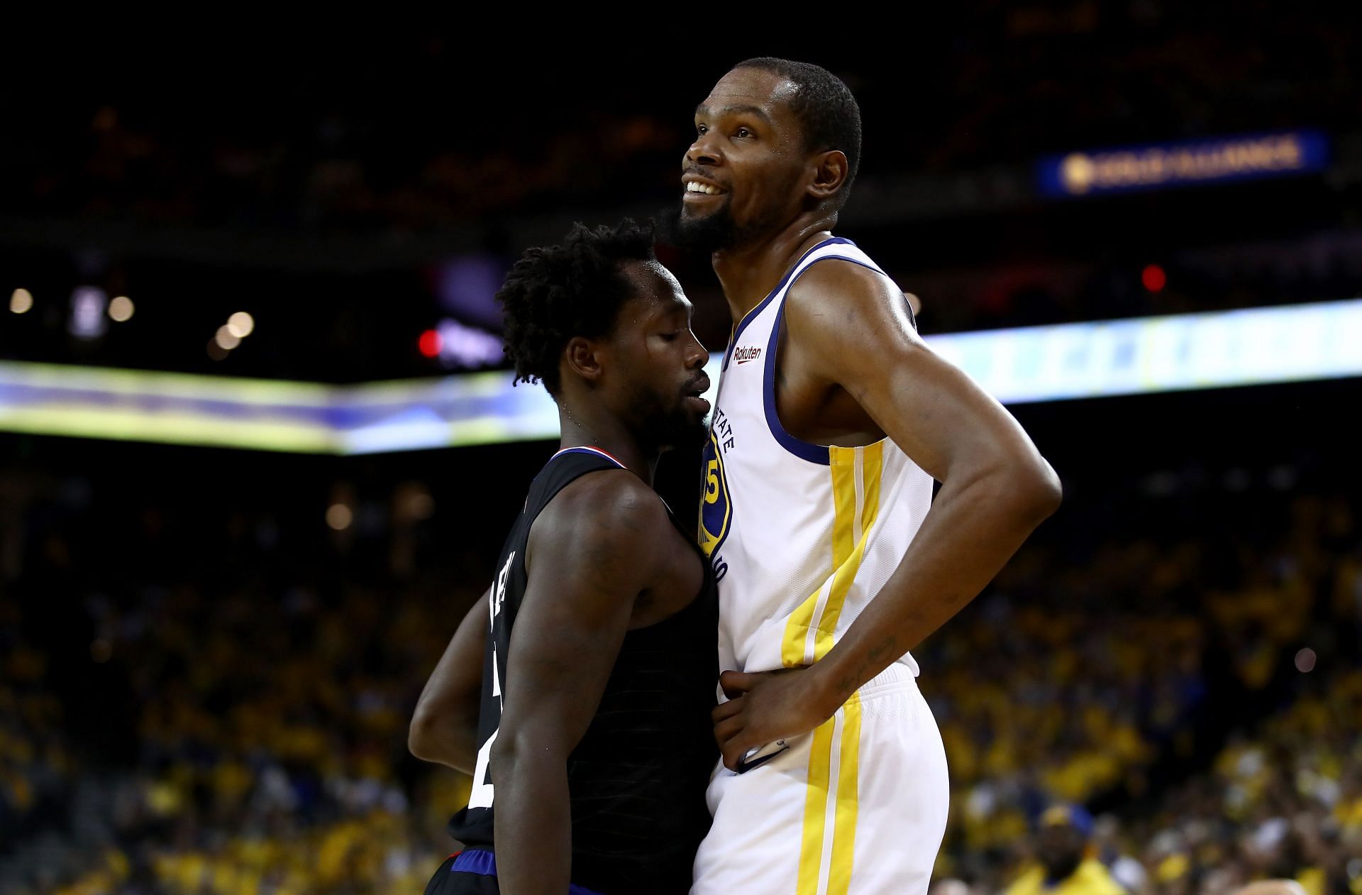 Kevin Durant has been criticized by Patrick Beverley (Image via Getty Images)
