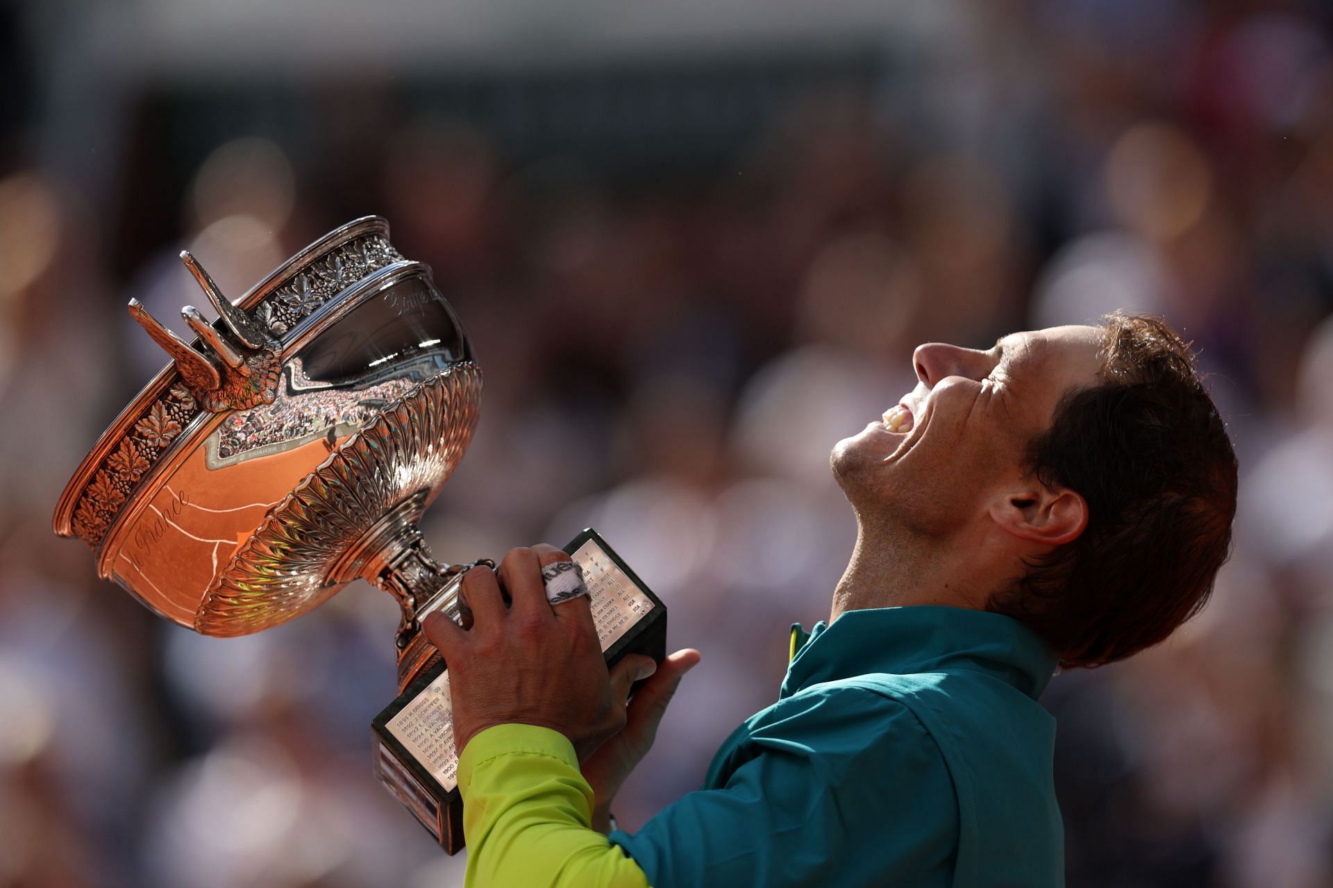 Rafael Nadal is a 14-time French Open champion.