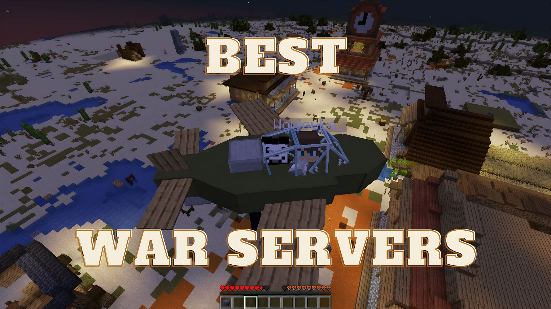Minecraft war-style servers are so cool (Image via Sportskeeda)