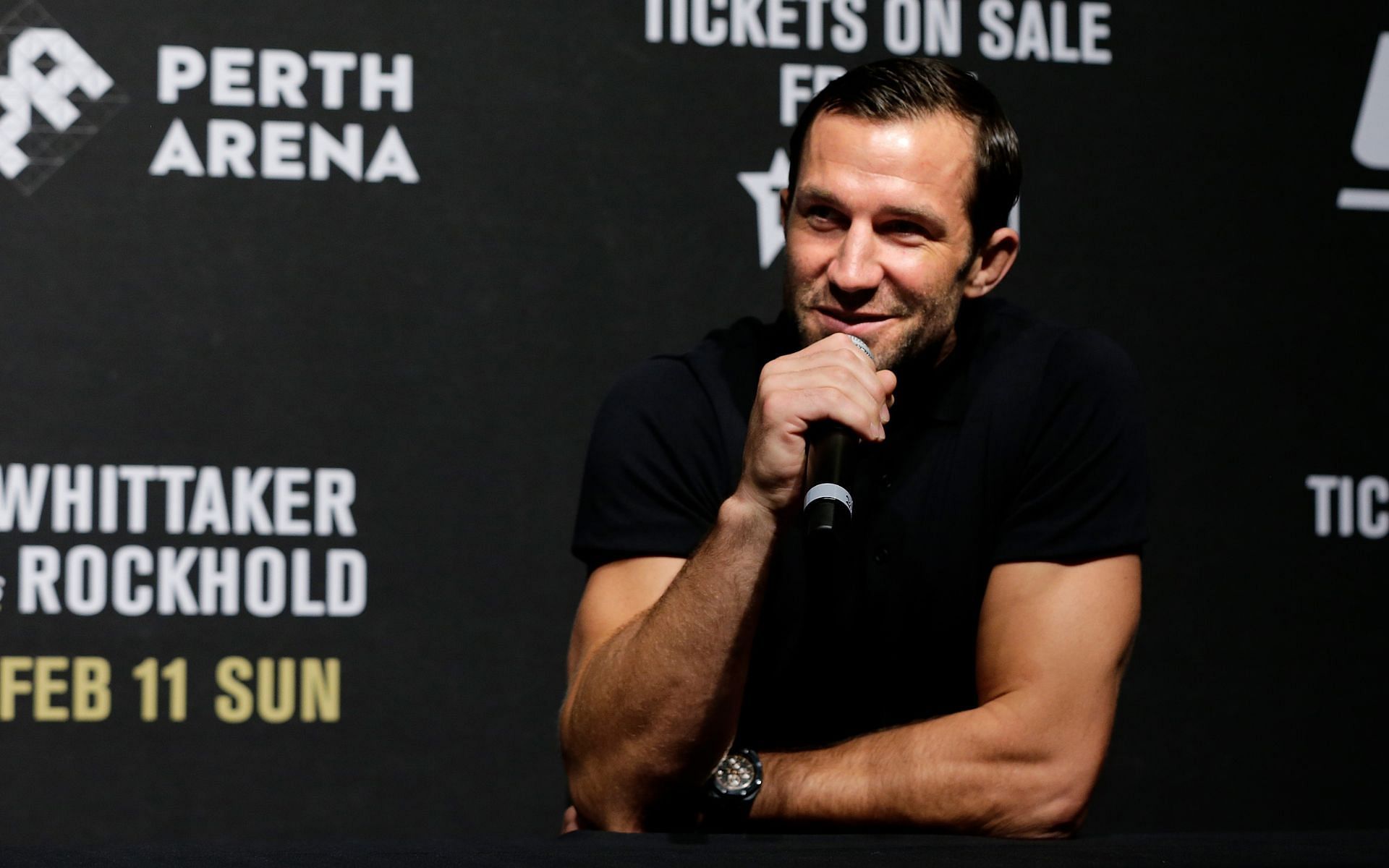 Former UFC middleweight champion Luke Rockhold