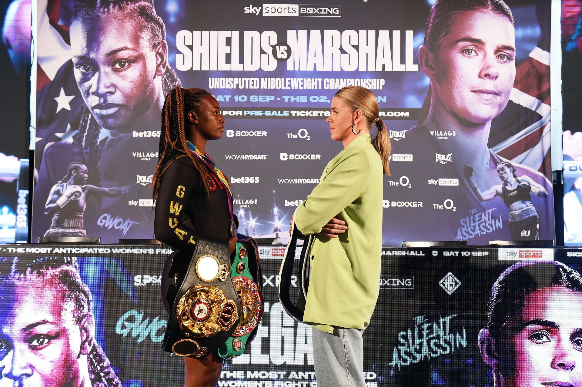 Claressa Shields v Savannah Marshall BOXXER Press Conference