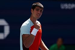 "I could say it's a bit pressure on me but trying not to think about it" - Carlos Alcaraz on comparisons with Rafael Nadal after reaching US Open 2R